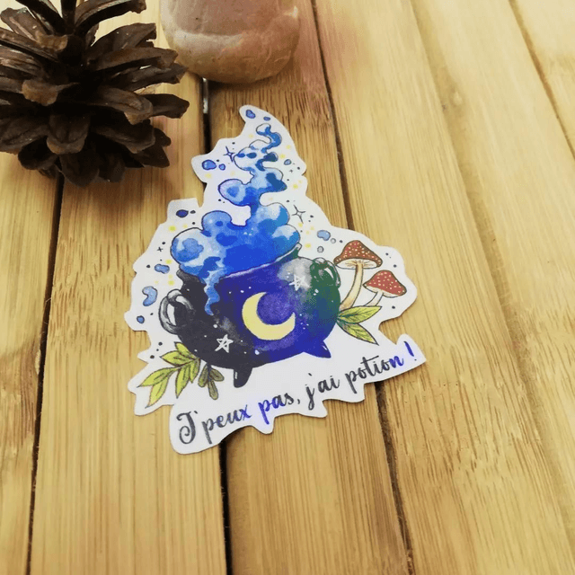 Stickers "J'peux pas, j'ai potion"