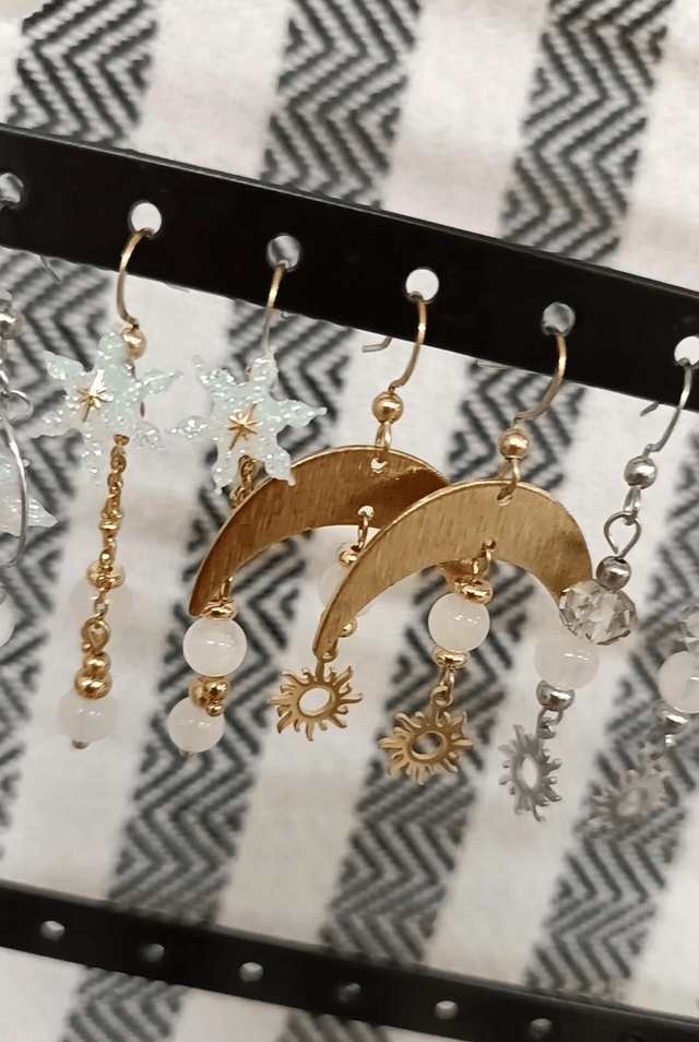 Boucles d'oreilles magie des astres