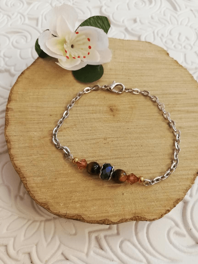 Bracelet chic œil de tigre