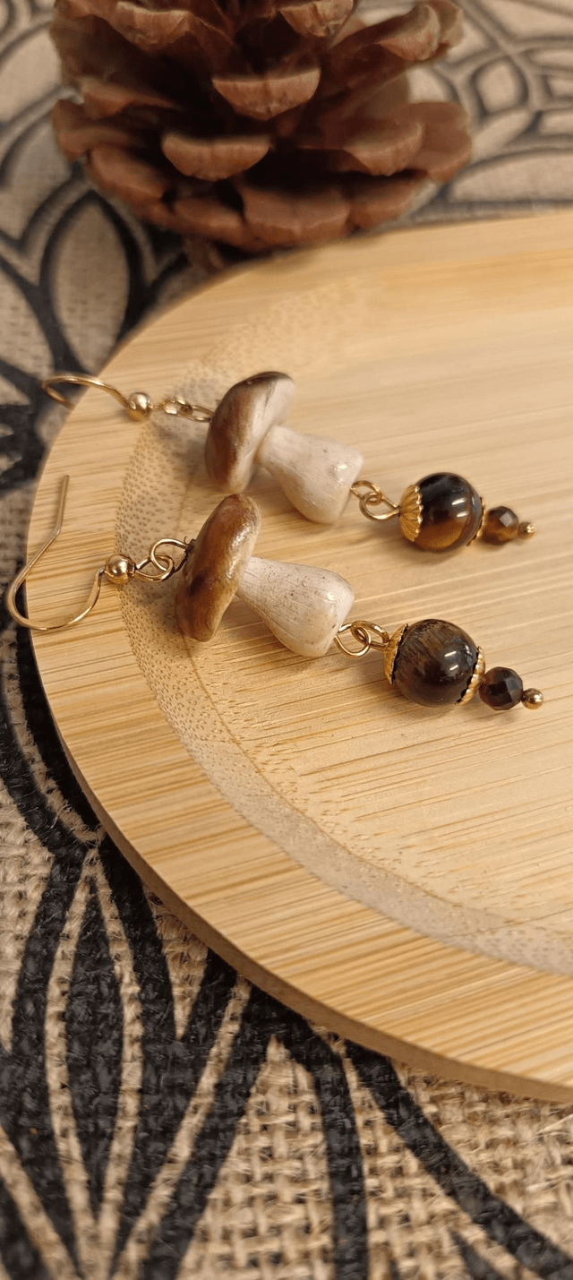Boucles d'oreilles balade champêtre 