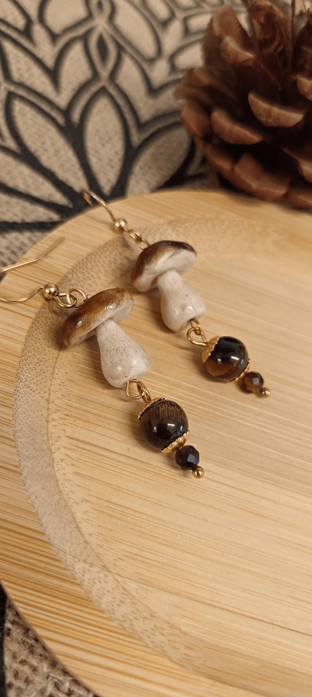 Boucles d'oreilles balade champêtre 