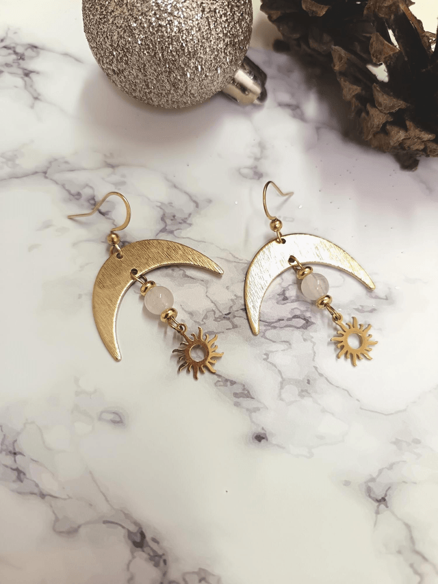 Boucles d'oreilles magie des astres